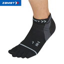ザムスト HA-1 メッシュ 5本指(ブラック) 大人用 靴下 ショートソックス 5本指 ZAMST 376100-376103