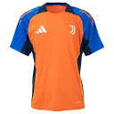 アディダス 24-25 ユベントス トレーニングジャージー 大人用 サッカー トレーニングシャツ 半袖 adidas JSB38-IS5831