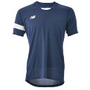 ニューバランス JR ゲームシャツ ジュニア用 サッカー プラクティスシャツ 半袖 NewBalance JJTF0489-NVT