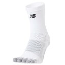 ニューバランス 5本指グリップソックス サッカー ショートソックス NewBalance LAS45682-WT