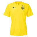 プーマ 24-25 BVB ドルトムント トレーニングSSシャツ 大人用 サッカー プラクティスシャツ 半袖 puma 777606-01