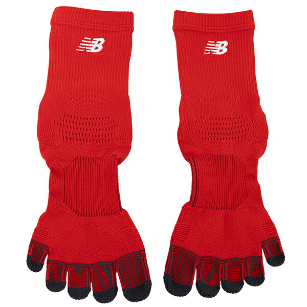 ニューバランス 5本指グリップソックス サッカー ショートソックス NewBalance LAS45682-RED