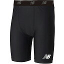 ニューバランス ストレッチインナーパンツ 大人用 サッカー ショートスパッツ NewBalance JMPF7382-BK(4)