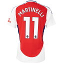 【スピード出荷】アディダス 24-25 アーセナルFC #11 マルティネッリ ホーム レプリカユニフォーム 大人用 サッカー レプリカシャツ adidas KNW85-IT6141(4)