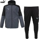 プーマ INDIVIDUAL WINTERIZED ウーブンジャケット&パンツ 大人用 サッカー トレーニングウェア上下セット puma 659749/6597...