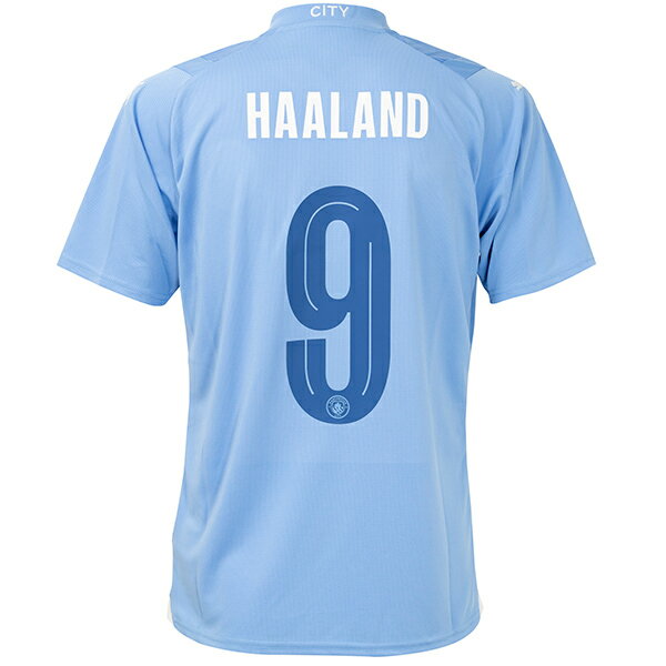 【スピード出荷】プーマ 23-24 MCFC マンチェスターシティ #9 ハーランド ホームレプリカユニフォーム 【UCL仕様】 puma 770438-01