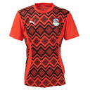 プーマ 2025 エジプト代表 プレマッチシャツ 大人用 サッカー トレーニングシャツ 半袖 puma 777141-01