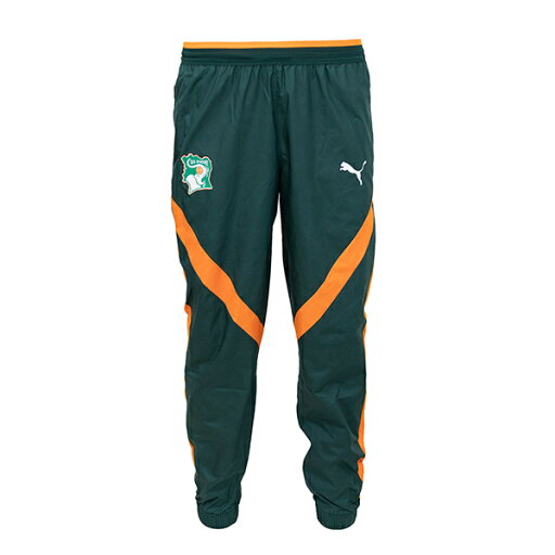 プーマ 2025 コートジボワール代表 プレマッチ ウーブンパンツ 大人用 サッカー トレーニングパンツ puma 777221-04 プーマ 2025 コートジボワール代表 プレマッチ ウーブンパンツ 大人用 サッカー トレーニングパンツ puma 777221-04
