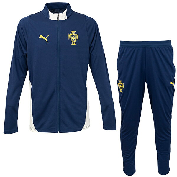 プーマ 2025 FPF ポルトガル代表 TR ジャケット&パンツ 大人用 サッカー トレーニングウェア上下セット puma 779522/779532