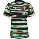 プーマ 2025 FPF ポルトガル代表 プレマッチ SSシャツ 大人用 サッカー トレーニングシャツ 半袖 puma 779612-18