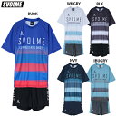 【ステッカープレゼント】スボルメ ボーダーFBTRトップ25SDG&ショーツ 大人用 サッカー フットサル 半袖 プラクティス上下セット SVOLME 1251...