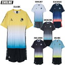 スボルメ グラデFBTRトップ25SDG&ショーツ 大人用 サッカー フットサル 半袖 プラクティス上下セット SVOLME 1251-36800/1241-2...
