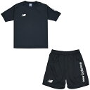 ニューバランス Black Out Fun & Play EditionショートスリーブTシャツ&ショーツ ジュニア用 サッカー プラクティス上下セット New...