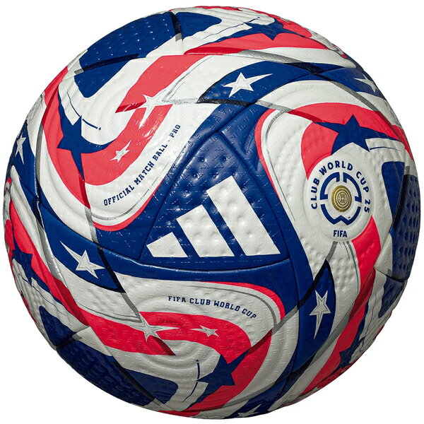 アディダス ムンディアル・デ・クルーベス FIFA 25 プロ FIFAクラブワールドカップ2025 公式試合球 サッカーボール 5号球 adidas ADF510