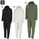 ヒュンメル ウーブンフーディ&パンツ 大人用 サッカー トレーニングウェア 上下セット hummel HAW2182/HAW2182P