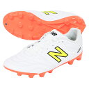 ニューバランス 442 V2 ACADEMY HG JNR ジュニア用 サッカースパイク NewBalance JS43HIB2-W-WHITE