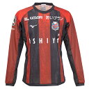 ミズノ 2025 北海道コンサドーレ札幌 FP 1stオーセンティックユニフォーム 長袖 大人用 サッカーシャツ mizuno P2JACY1011