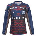 ミズノ 2025 北海道コンサドーレ札幌 FP 2ndオーセンティックユニフォーム 長袖 大人用 サッカーシャツ mizuno P2JACY1012