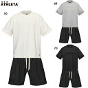 アスレタ ロゴTシャツ&ショーツ 大人用 サッカー フットサル 半袖Tシャツ ハーフパンツ ATHLETA 09031/09033