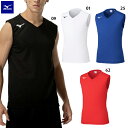 ミズノ RT INNER N/S 大人用 サッカー ノースリーブインナーシャツ mizuno P2MAC050