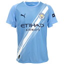 プーマ 25-26 MCFC マンチェスターシティ ホームレプリカユニフォーム 大人用 サッカー レプリカシャツ 半袖 puma 780338-01