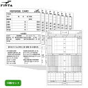 フィンタ レフリー記録用紙(10枚入り) サッカー フットサル 審判 レフリー用品 FINTA FT5166