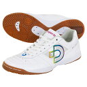 デスポルチ ボアビスタKI 3 大人用 フットサルシューズ インドア用 Desporte DS-2133 PW×M-SIL