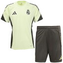 アディダス 25-26 レアル・マドリード トレーニングジャージー&ショーツ 大人用 サッカー プラクティス上下セット adidas KPE62-JP3977/...