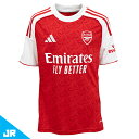 アディダス 25-26 キッズ アーセナルFC ホームレプリカユニフォーム 半袖 ジュニア用 サッカー レプリカシャツ adidas KSJ52-JI9533