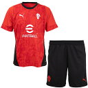 プーマ 25-26 ACM ACミラン トレーニングシャツ&ショーツ 大人用 サッカー プラクティス上下セット puma 782356-01/782370-04