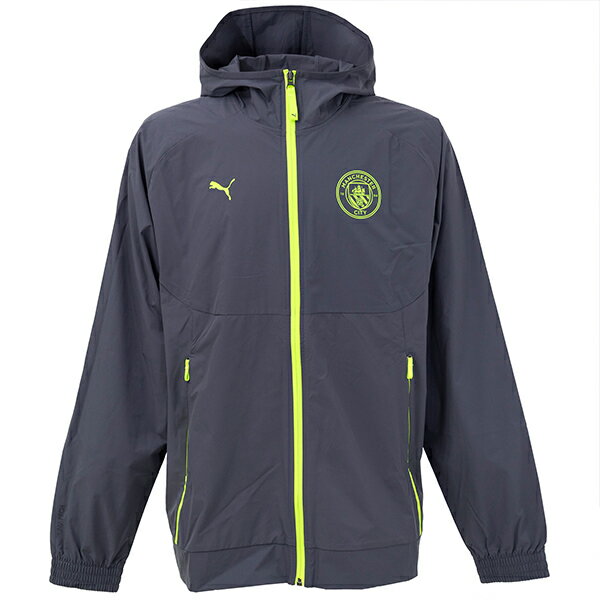 プーマ 25-26 MCFC マンチェスターシティ PUMATECH ウーブンジャケット 大人用 サッカー トレーニング..