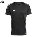 アディダス TIRO24 トレーニングジャージー 大人用 サッカー プラクティスシャツ 半袖 adidas HEJ10-JW4374