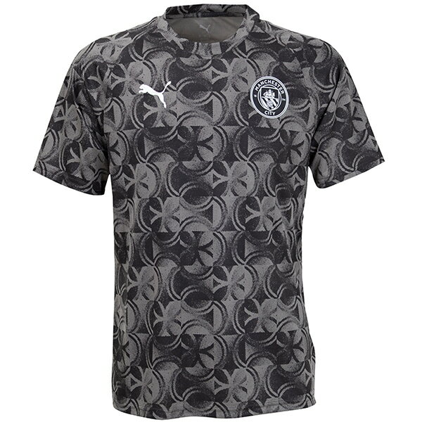 プーマ 25-26 MCFC マンチェスターシティ プレマッチ SS シャツ 大人用 サッカー トレーニングシャツ 半袖 puma 782167-11