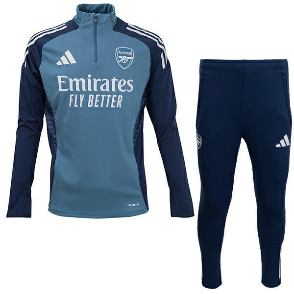 アディダス 25-26 アーセナルFC トレーニングトップ&パンツ 大人用 サッカー トレーニングウェア上下セット adidas KRN14-JJ1815/KR...
