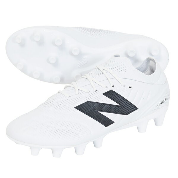 ニューバランス TEKELA PRO HG V5 大人用 サッカースパイク NewBalance ST2HLWG5-2E-WHITE