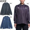 スボルメ ピンストライプ FBロングシャツ 大人用 サッカー フットサル 長袖Tシャツ SVOLME 1253-43310