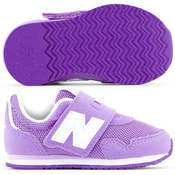 ニューバランス 323 キッズ用 ランニングシューズ NewBalance IV323BK-W-PURPLEのサムネイル