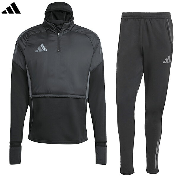 アディダス TIRO25 コンペティション ウィンタライズドトップ&パンツ 大人用 サッカー トレーニングウェア 上下セット adidas KPC14-JN58...