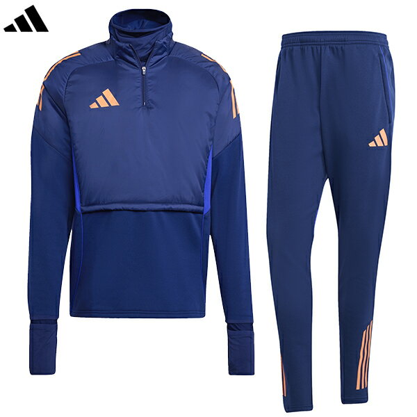 アディダス TIRO25 コンペティション ウィンタライズドトップ&パンツ 大人用 サッカー トレーニングウェア 上下セット adidas KPC14-JN58...