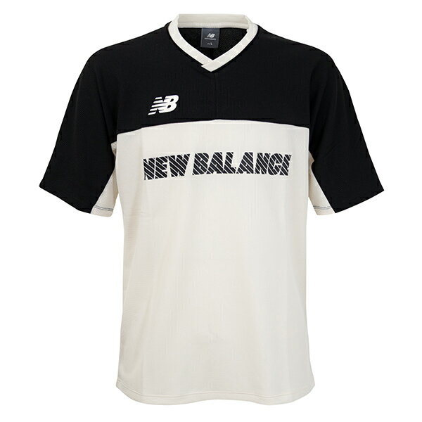 ニューバランス ポリワッフルショートスリーブシャツ 大人用 サッカー 半袖 プラクティスシャツ NewBal..