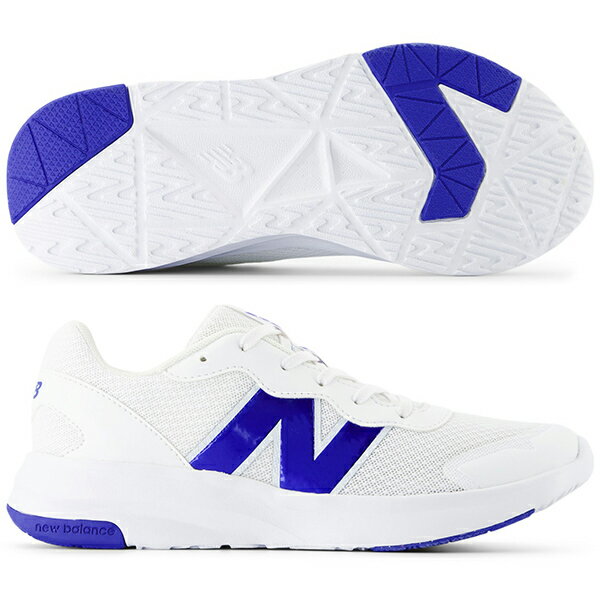 ニューバランス 578 V1 ジュニア用 ランニングシューズ NewBalance GK578OH-W-WHITE/BLUE