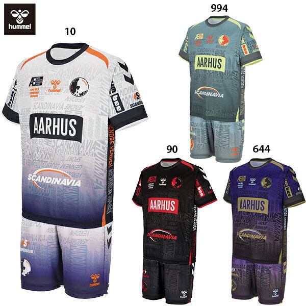 ヒュンメル HB EURO プラクティスシャツ&ショーツ 大人用 半袖 プラクティス上下セット hummel HAP1225/HAP1225P