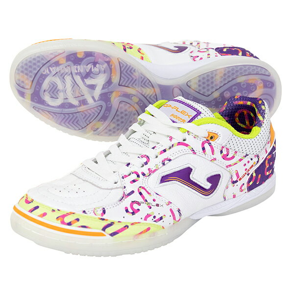 ホマ トップフレックス AMANDINHA INDOOR 大人用 フットサルシューズ インドア用 joma TOPW2572IN-WHTPPL