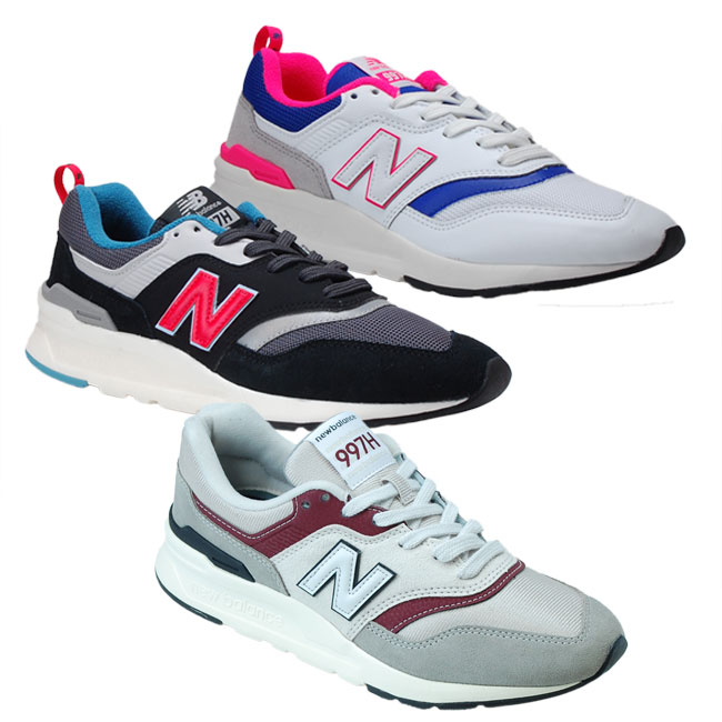 【ポイント10倍】【送料無料】ニューバランス CM997H new balance メンズ レディース スニーカー ランニングシューズ new balance EA EC チームレッド ブラック 23.0cm〜27.0cm D幅 ジョギング 婦人 紳士 靴(1904)(北海道・沖縄は追加送料がかかります)