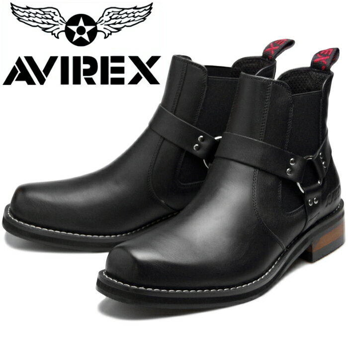 【楽天スーパーSALEポイントアップ5倍】 AVIREX DESTROYER アビレックス ブーツ デストロイヤー AV2710 BLACK メンズ…