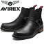 AVIREX DESTROYER ӥå ֡ ǥȥ䡼 AV2710 BLACK  󥸥˥֡ ɥ֡ 󥰥֡ Х֡ ߥ꥿꡼֡ ׷ Х 2020߿ ̵