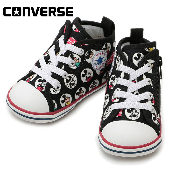 ●● CONVERSE BABY ALL STAR N MICKEY MOUSE HM Z コンバース キッズ スニーカー ベビー オールスター ディズニー ミッキー ミッキーマウス DISNEY 子供靴 子靴 出産祝い ギフト 正規品 2018秋冬新作 【コンビニ受取対応】