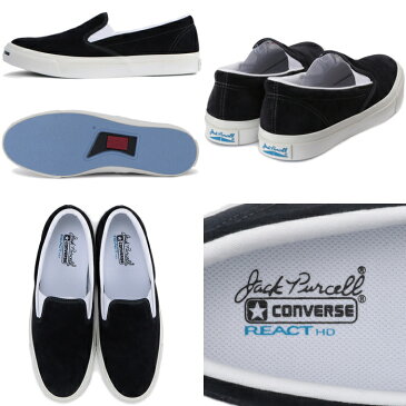 CONVERSE JACK PURCELL SUEDE SLIP-ON RH コンバース ジャックパーセル ローカット スリップオン スエード スニーカー メンズ 正規品 送料無料 2020春夏新作 【あす楽対応】