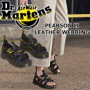 【お買い物マラソンポイントアップ5倍】 【SALE：20％OFF】 Dr.Martens PEARSON II ドクターマーチン ペアソン 正規品 30822001 スポーツサンダル メンズ レディース シャワーサンダル アウトドア サンダル ビーチサンダル 厚底サンダル スリッポン 夏 キャンプ 送料無料