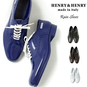 ●● ヘンリーヘンリー レインシューズ レディース HENRY＆HENRY CANDY イタリア製 ヘンリー＆ヘンリー ラバーシューズ レインパンプス おじ靴 雨靴 梅雨 2015SS【あす楽対応】【コンビニ受取対応】